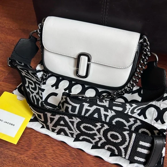 NWOT Marc Jacobs The J Mini Leather Colorblock Handbag - Picture 3 of 17